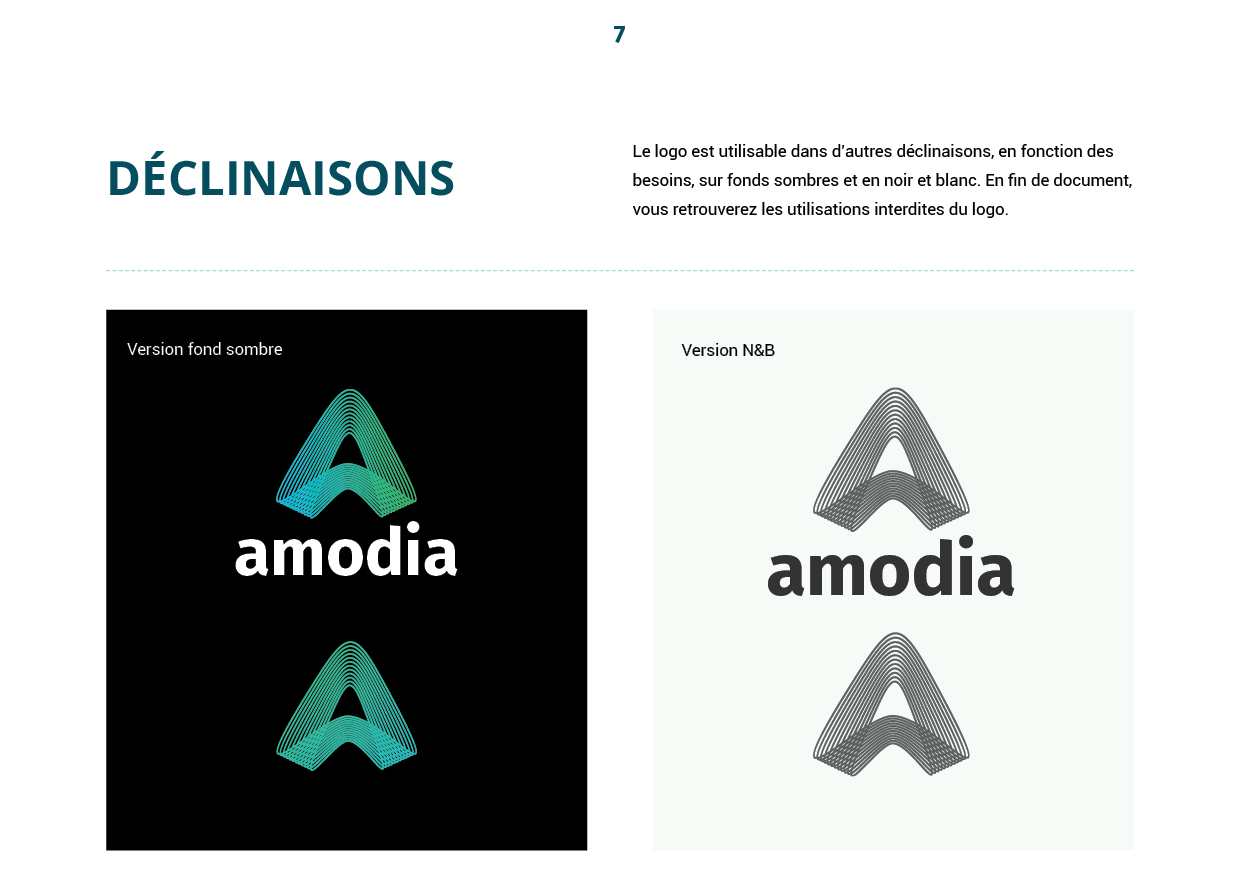 Charte Graphique Amodia7